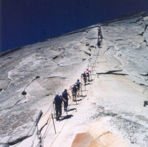 Half Dome Hike: famous Cable Route