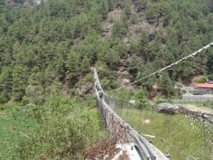 Everest Base Camp: five suspension bridges to Namche