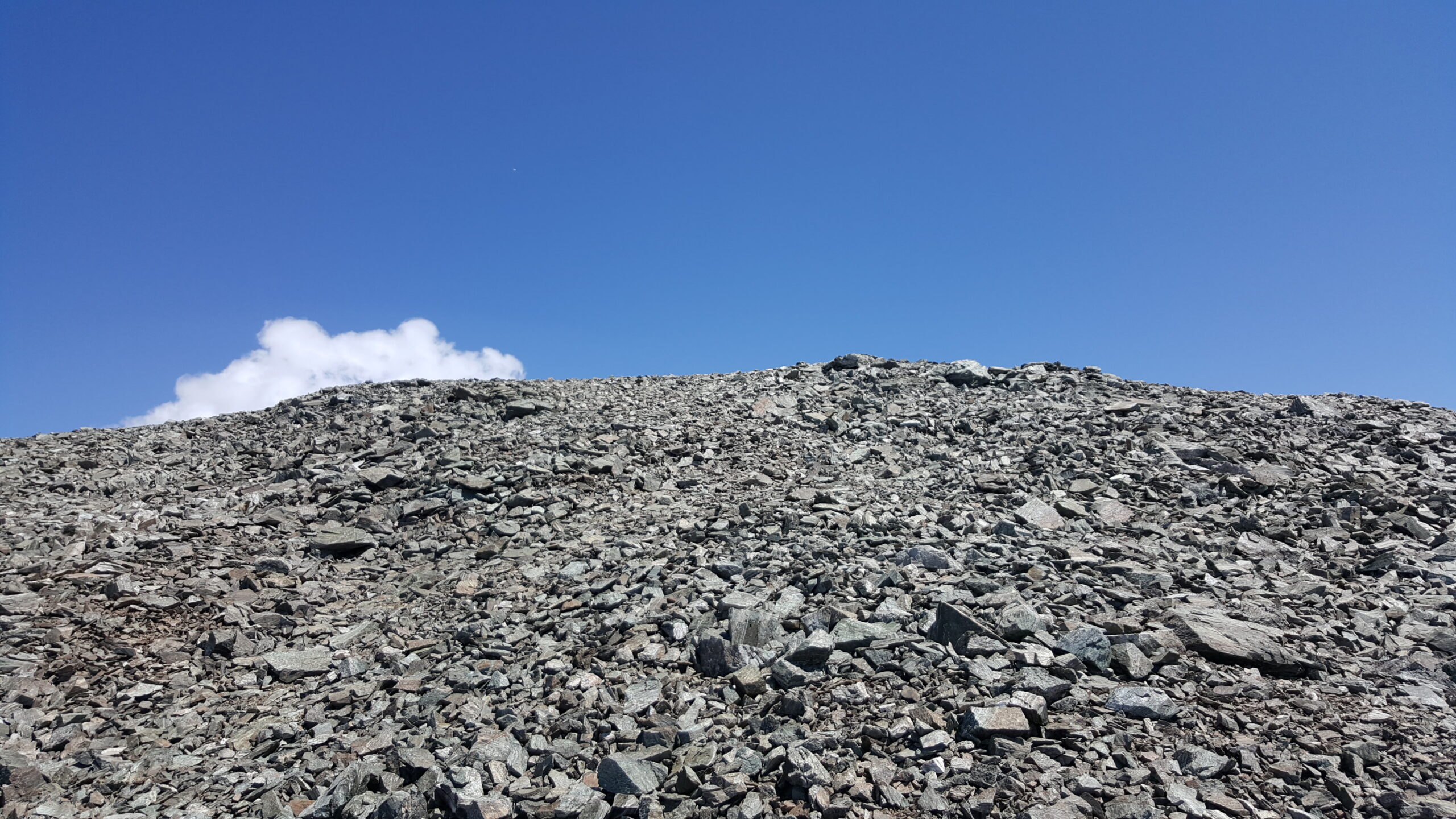 Rocky talus of Harwood