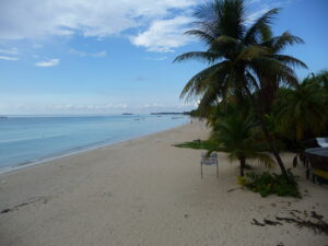 Parasailing the Jamaican Coast: Sun is shining the weather is sweet