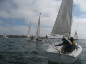 Sail Marina del Rey: At the helm