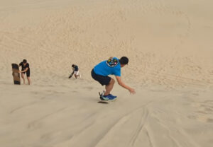 Sandboarding in Qatar