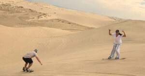 Sandboarding in Qatar