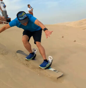 Sandboarding in Qatar