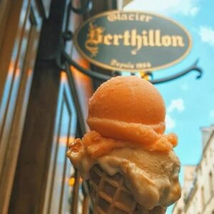 Paris - Berthillon ice cream cone