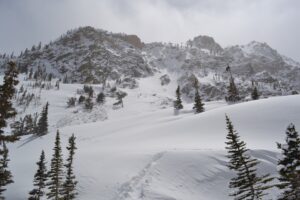 Snowshoeing in the Rocky Mountains