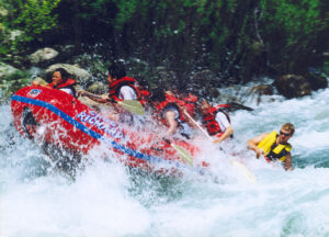 whitewater rafting in the Kern River
