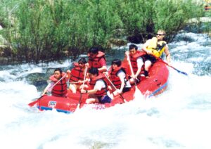 whitewater rafting in the Kern River
