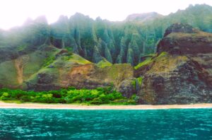 Cruising the Na Pali Coastline