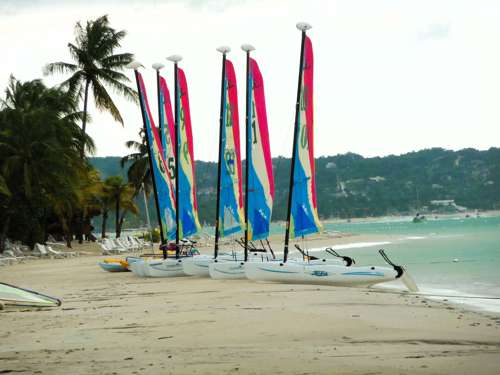Windsurfing in Negril