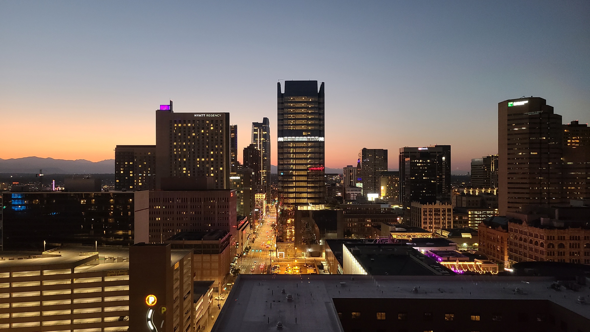 Denver skyline