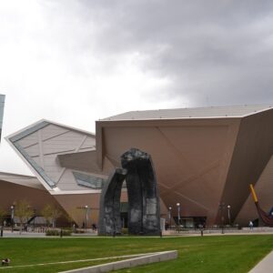DAM is a modern looking art museum in Denver